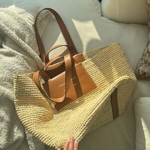 Proenza Raffia Tote
